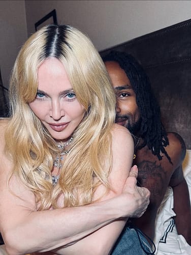 Madonna’s Valentine Post with Akeem Morris Sparks Buzz